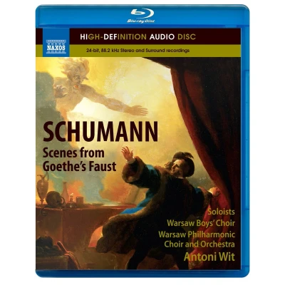 Afbeelding van Warsaw Philharmonic Choir And Orchestra, Antoni Wit Schumann: Scenes From Goethe&#039;s Faust (Blu ray)