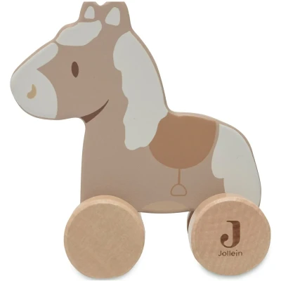 Afbeelding van Jollein 112 001 67103, 4 wiel(en), Beige, Hout