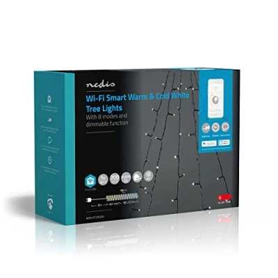 Afbeelding van Nedis SmartLife LED boom warm tot koel wit 5x4m
