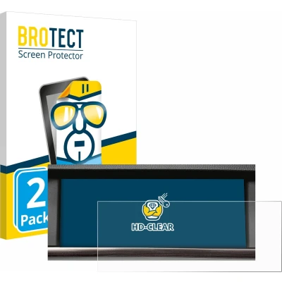 Afbeelding van BROTECT Screenprotector voor BMW X3 F25 Navigation Professional 8.8&quot; Folie Beschermfolie transparant (2 Stuks)
