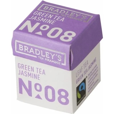 Afbeelding van Bradley&#039;s Piramini Green Tea Jasmine N.08 30 stuks