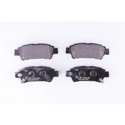 Afbeelding van HELLA 8DB 355 010 311 Remblokkenset Met akoestische slijtagewaarschuwing TOYOTA: Previa / Estima II, Avensis Verso
