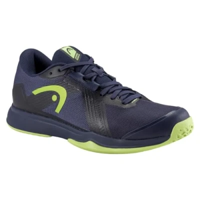 Afbeelding van Head Sprint 4.0 NVLI Allcourt Tennisschoenen voor alle ondergronden, Heren, Maat: 48.5, Navy lime Schoenen