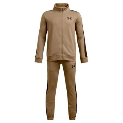 Afbeelding van Under Armour UA Rival Knit Trainingspak Bayou/Zwart/Zwart YLG