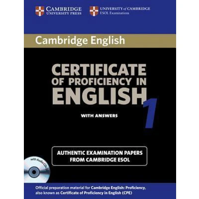 Afbeelding van Cambridge Certificate of Proficiency in English 1 with Answers