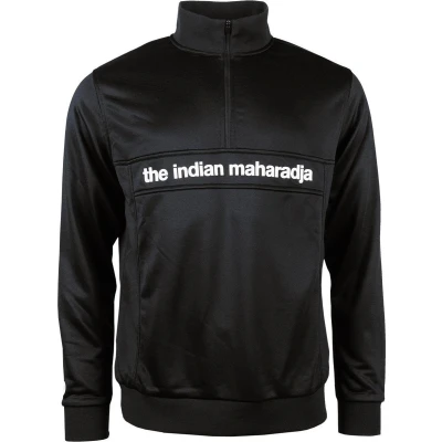 Afbeelding van Poly Terry Half Zip Hockeytrui Heren Black 990 S Zwart