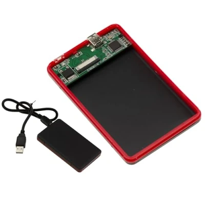 Afbeelding van Kalea Informatique Externe behuizing van aluminium, mat, voor harde schijf LiF, 1,8 inch, 24 draden, Toshiba, Samsung, Hitachi, met platte band, Mac schijven