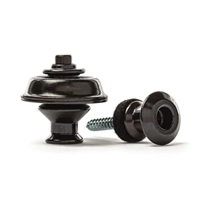 Afbeelding van Dunlop Straplok zwart Dual Design Accessoire voor gitaren