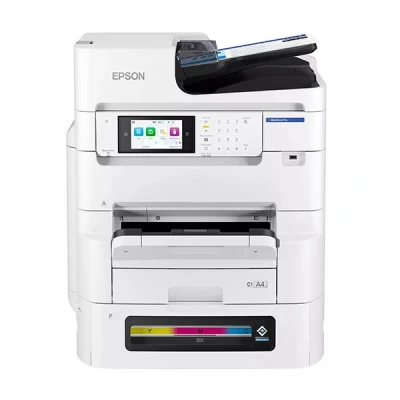 Image de Epson WorkForce Pro EM C8101RDWF Imprimante multifonctions couleur jet d&#039;encre A3 (support) jusqu&#039;à 22 ppm (copie) 26 (impression) 400 feuilles 33.6 Kbits/s USB 2.0, hôte Gigabit LAN, Wi Fi(ac)