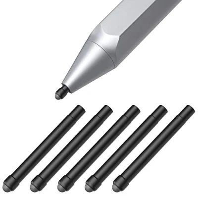 Afbeelding van MoKo 5 stuks Surface Pen punten Reserveset compatibel met Pro 2017 (model 1776) / 4 Pen, originele HB penpunten