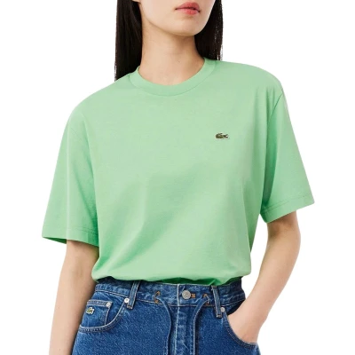 Afbeelding van Lacoste Tshirt basic, Dames, Maat: 38, Liamone