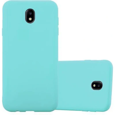 Afbeelding van Cadorabo Hoesje geschikt voor Samsung Galaxy J5 2017 in CANDY BLAUW Beschermhoes gemaakt van flexibel TPU silicone Case Cover