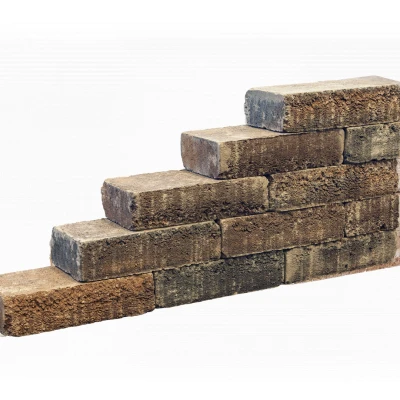 Afbeelding van Redsun Pilestone line 40x15x10 Cm Walnut is perfect voor lange muren!