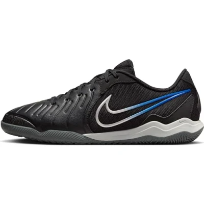 Afbeelding van Nike Tiempo Legend 10 Academy DV4341 Zaalvoetbalschoenen Heren Black Chrome Hyper Royal EU 39 Voetbalschoenen