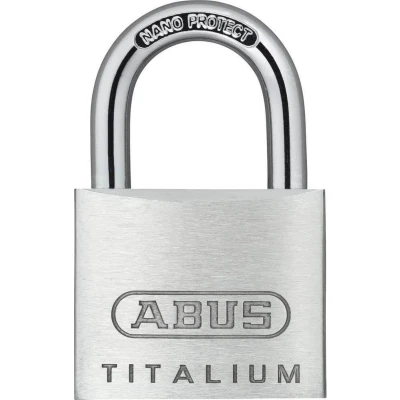 Afbeelding van ABUS Hangslot titalium 35mm aluminium/beugel gehard staal met NANO Protect (Verpakt in blister)