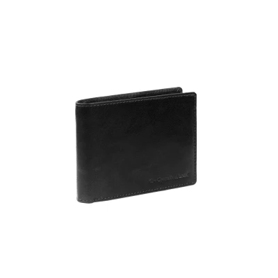 Afbeelding van The Chesterfield Brand Leren Portemonnee Zwart Harlem