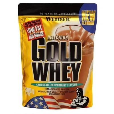 Image de Gold whey proteine weider 500 gr chocolat au lait