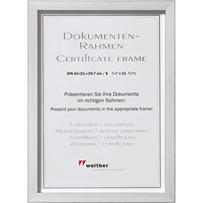 Image de Walther Design JK130S Construction Cadres 21x29,7cm argent