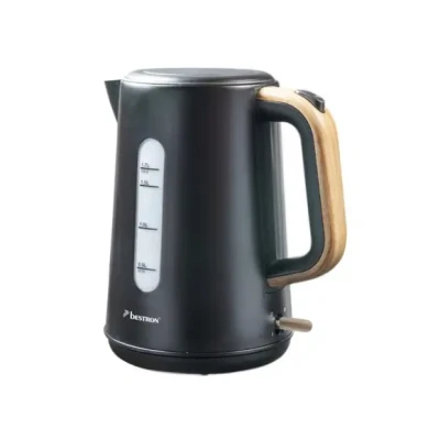 Afbeelding van Bestron Awk2200Bw Snoerloze Waterkoker 1.7L 2200W Zwart/Hout