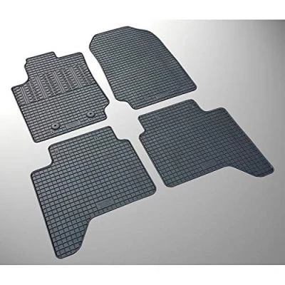 Image de Autostyle RMCIKFOR00024 Set Tapis de Caoutchouc(4 pièces Plus Points Fixage), Black