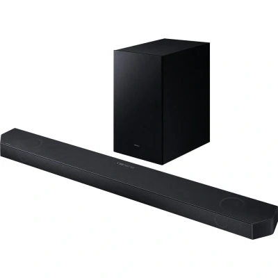 Afbeelding van Samsung Q Soundbar HW Q710GD Surroundsysteem Zwart Dolby Atmos, Bluetooth, High Resolution Audio, WiFi, Wandbevestiging, Spraakbesturing