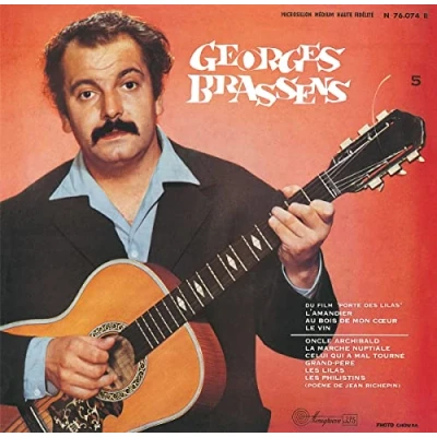 Afbeelding van Georges Brassens Et Sa Guitare Accompagné Par Pier (10&quot; LP)