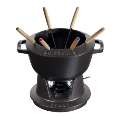 Afbeelding van Staub Fondueset 20 Cm Zwart