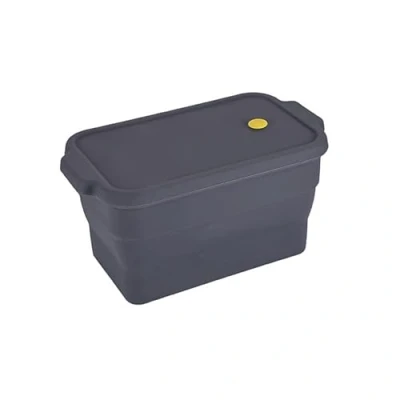 Afbeelding van Moule à pain En silicone Pliable 22,5 x 12,5 cm de qualité alimentaire Résistant la chaleur Antiadhésif et réutilisable Gris