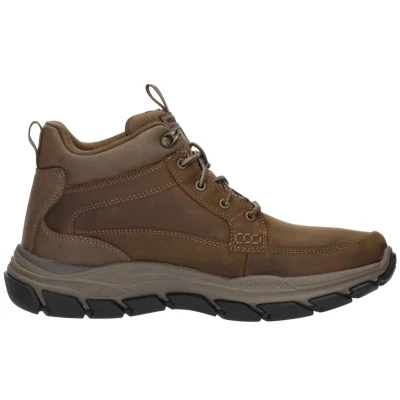 Afbeelding van Skechers Veterboots, Heren, Maat: 48.5, Bruin Schoenen