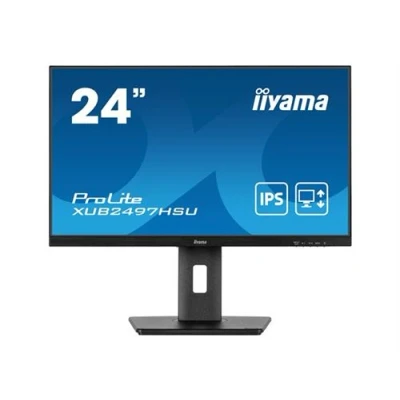 Afbeelding van Iiyama ProLite XUB2497HSU B1 LED monitor Energielabel E (A G) 60.5 cm (23.8 inch) 1920 x 1080 Pixel 16:9 1 ms HDMI, DisplayPort, Hoofdtelefoon (3.5 mm