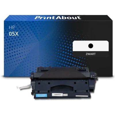 Afbeelding van Huismerk HP 05X (CE505X) Toner Zwart Hoge capaciteit