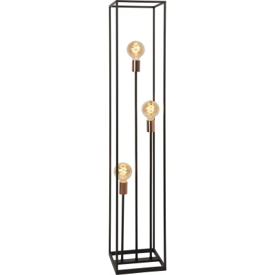 Afbeelding van Lucide ARTHUR Vloerlamp 3xE27 Zwart