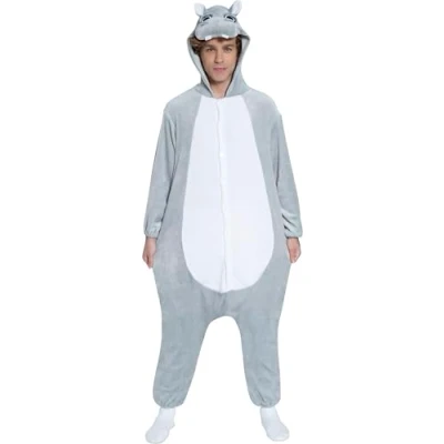 Afbeelding van Fiestas Guirca Onesie Nijlpaard maat L (52 54)