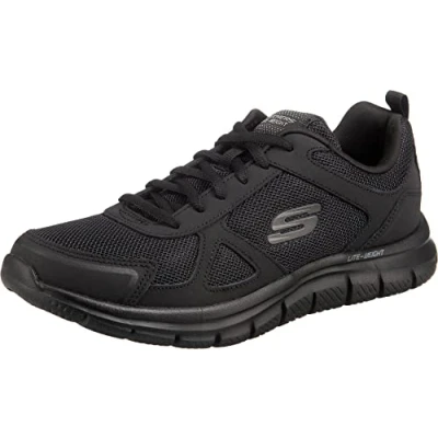 Image de Baskets basses Skechers Trackscloric Noir pour Hommes 41