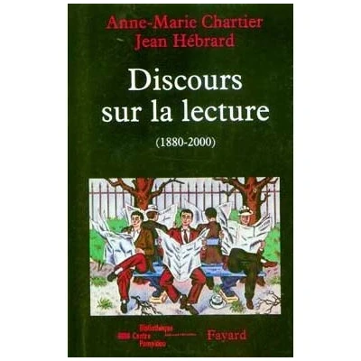 Image de Discours sur la lecture (1880 2000)