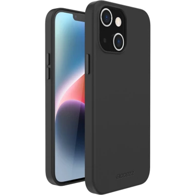 Afbeelding van Accezz Hoesje Geschikt voor iPhone 14 Plus Leather Backcover MagSafe Zwart