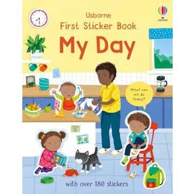 Afbeelding van First Sticker Books Book My Day