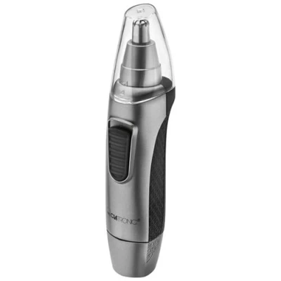 Image de Tondeuse, epilateur nez oreilles ne 3595 clatronic avec lumière gris noir