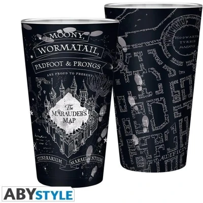 Afbeelding van Abysse Harry Potter Marauder&#039;s Map 400ml Large Glass