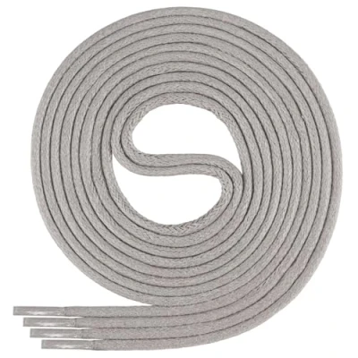 Afbeelding van Di Ficchiano Premium gewaxte veters rond Ø 2 3 mm, lengte 45 120 cm, scheurvast cm lichtgrijs, / mm