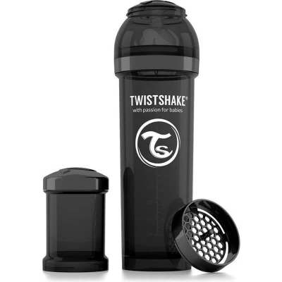 Afbeelding van Twistshake babyfles 330ml black