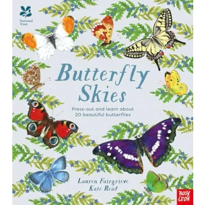 Afbeelding van Press out and learn National Trust: Butterfly Skies