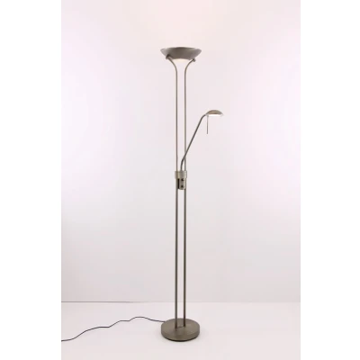 Afbeelding van Vloerlamp brons / Uplighter LED dimbaar
