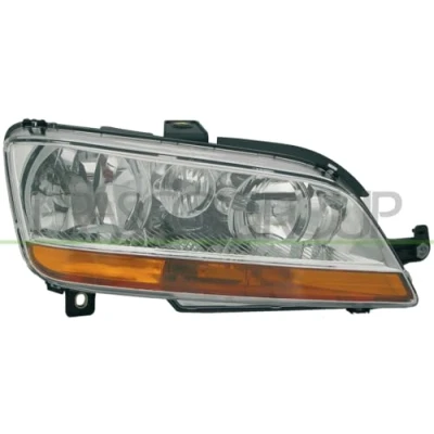 Afbeelding van PRASCO FT3504903 Koplampen rechts H7/H7 geel Met mistlampen voor rechtsrijdend verkeer elektromotor regelmotor LWR