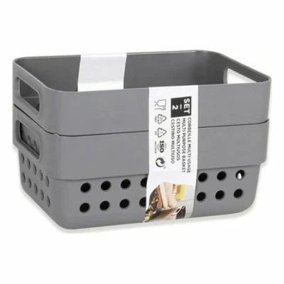 Afbeelding van Veelzijdige mand Confortime 144902 12 x 7,5 7 cm (2 Onderdelen) (36 Stuks) (12 5 cm)
