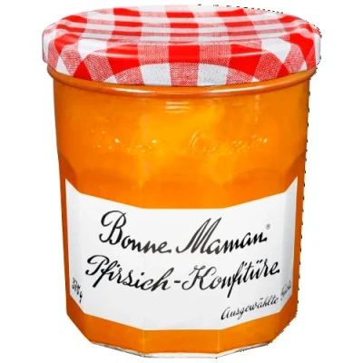 Afbeelding van Bonne Maman Confiture de pêche extra 370 g