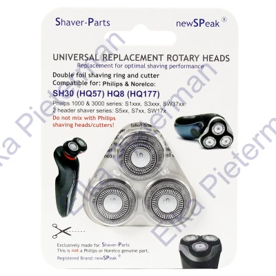 Afbeelding van Universele scheerkoppen voor de SH30, HQ8, HQ9, HQ177, HQ9 IMI