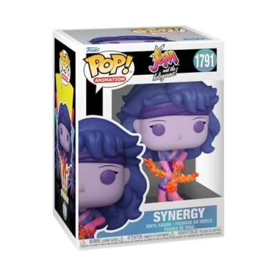 Afbeelding van Funko Popanimatie: Jem And The Holograms, Synergy, vinyl verzamelfiguur, cadeau idee, officieel product, speelgoed voor kinderen en volwassenen, tv fans, figuur verzamelaars