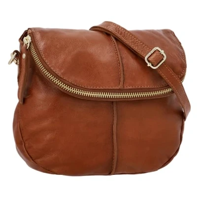 Afbeelding van Gusti Leder Iselin Schoudertas, Dames, Maat: One Size, Braun