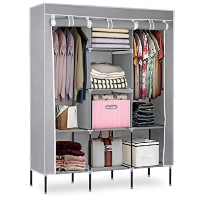 Afbeelding van Massido textielgarderobe grijs